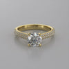 #18K Yellow Gold #0.50 Carat #0.75 Carat #1.00 Carat #1.50 Carat #2.00 Carat
