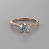 #14K Rose Gold #0.50 Carat #0.75 Carat #1.00 Carat #1.50 Carat #2.00 Carat