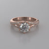 #14K Rose Gold #0.50 Carat #0.75 Carat #1.00 Carat #1.50 Carat #2.00 Carat