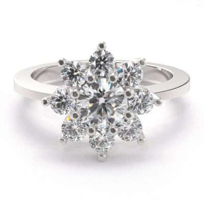 #10K White Gold #14K White Gold #18K White Gold #Platinum #0.50 Carat