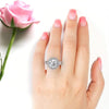 #10K White Gold #14K White Gold #18K White Gold #Platinum #2.00 Carat