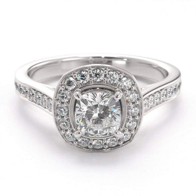 #10K White Gold #14K White Gold #18K White Gold #Platinum #0.50 Carat