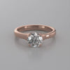 #14K Rose Gold #0.50 Carat #0.75 Carat #1.00 Carat #1.50 Carat #2.00 Carat
